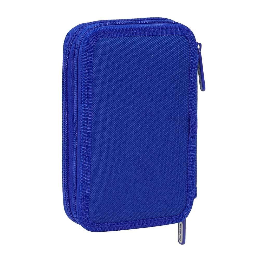 Real Madrid pencil case with equipment double filled pencil case 29 pcs 412624854 blue