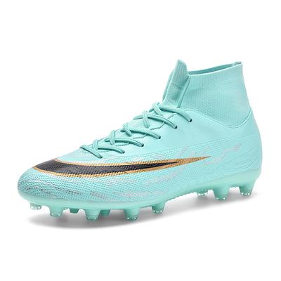 Neue FGTF Herren- und Damenschuhe atmungsaktiv High-Top lange Nägel abgebrochene Nägel Fußballschuhe Indoor und Outdoor, gerade