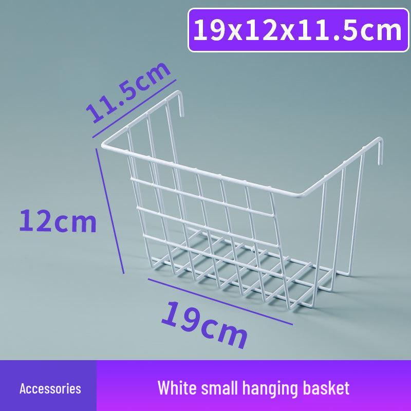 White Wire Grid Mesh Display Rack for Storage & Photos