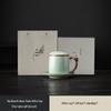 Duoli Ru Kiln Ceramic Office Teacup Set