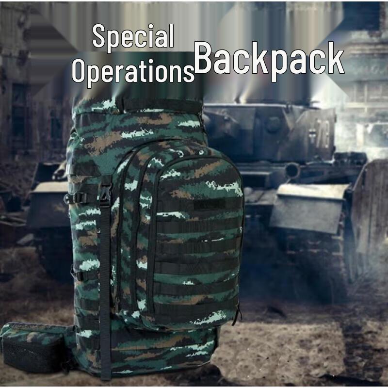 Tiger Stripe Camouflage Outdoor Tactical Backpack