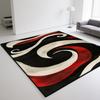 Yellow Black Modern Carpet Living Room Non-slip Decoration Home Abstract Style Large Room Rugs Lounge Rug Entrance Door Mat