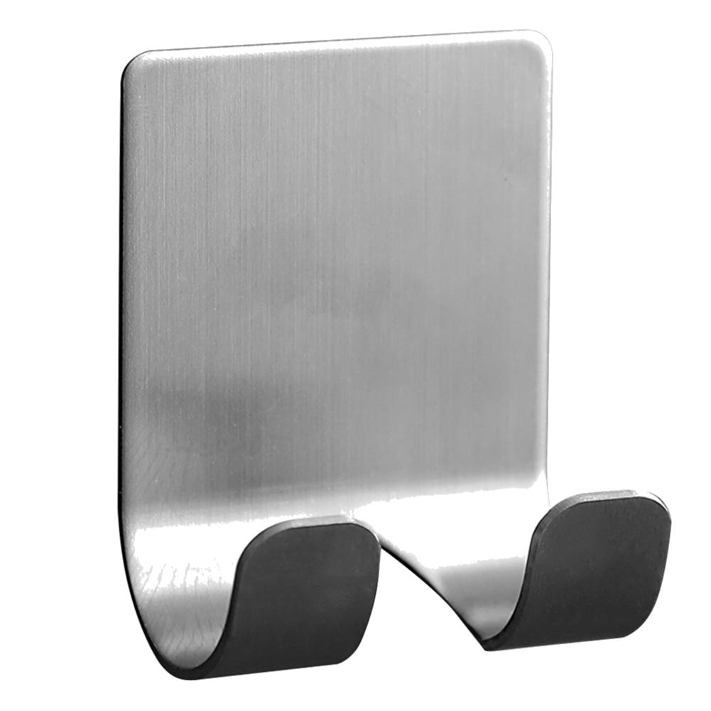 1-10Pcs Stainless Steel Razor Bracket For Men's Shaver Holder Shelf Bathroom Razor Holder Wall Adhesive Storage Hook KitchenRack