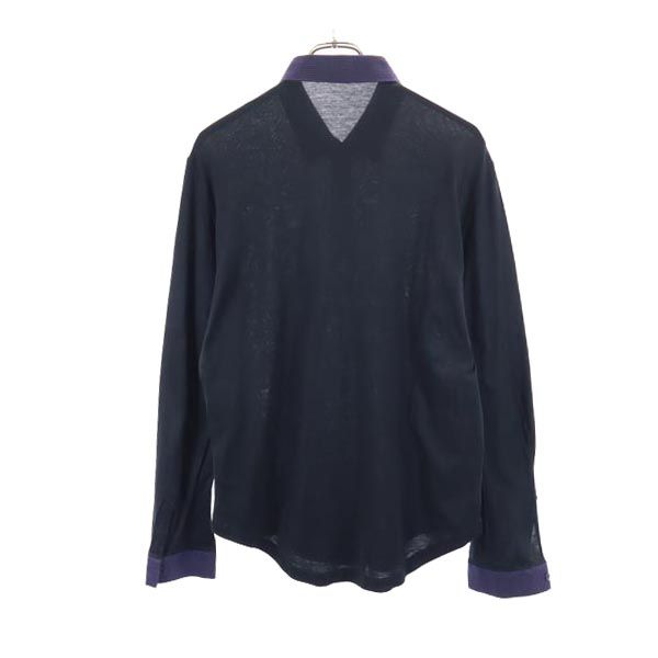 BALENCIAGA made in Italy Long sleeve shirt L Black series Men's Used