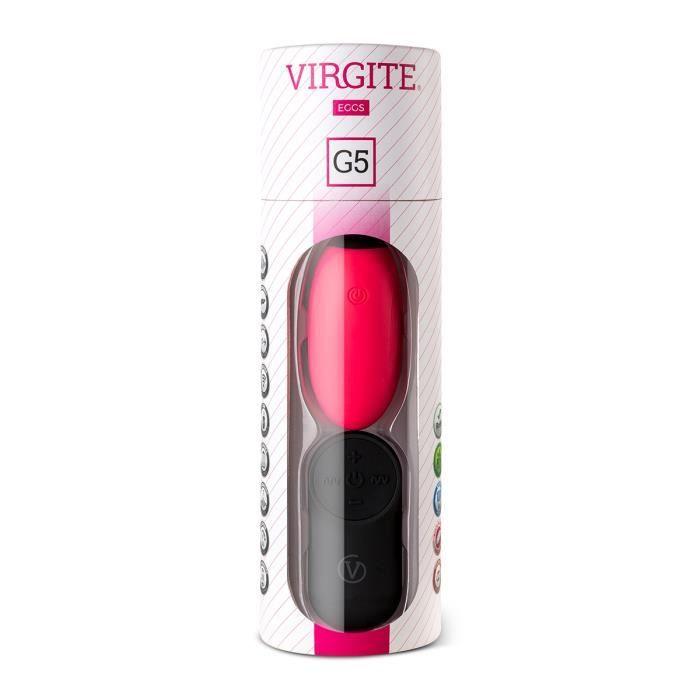 MEN MASTURBATOR Virgite-Remote commande à distance rechargeable G5 - rose