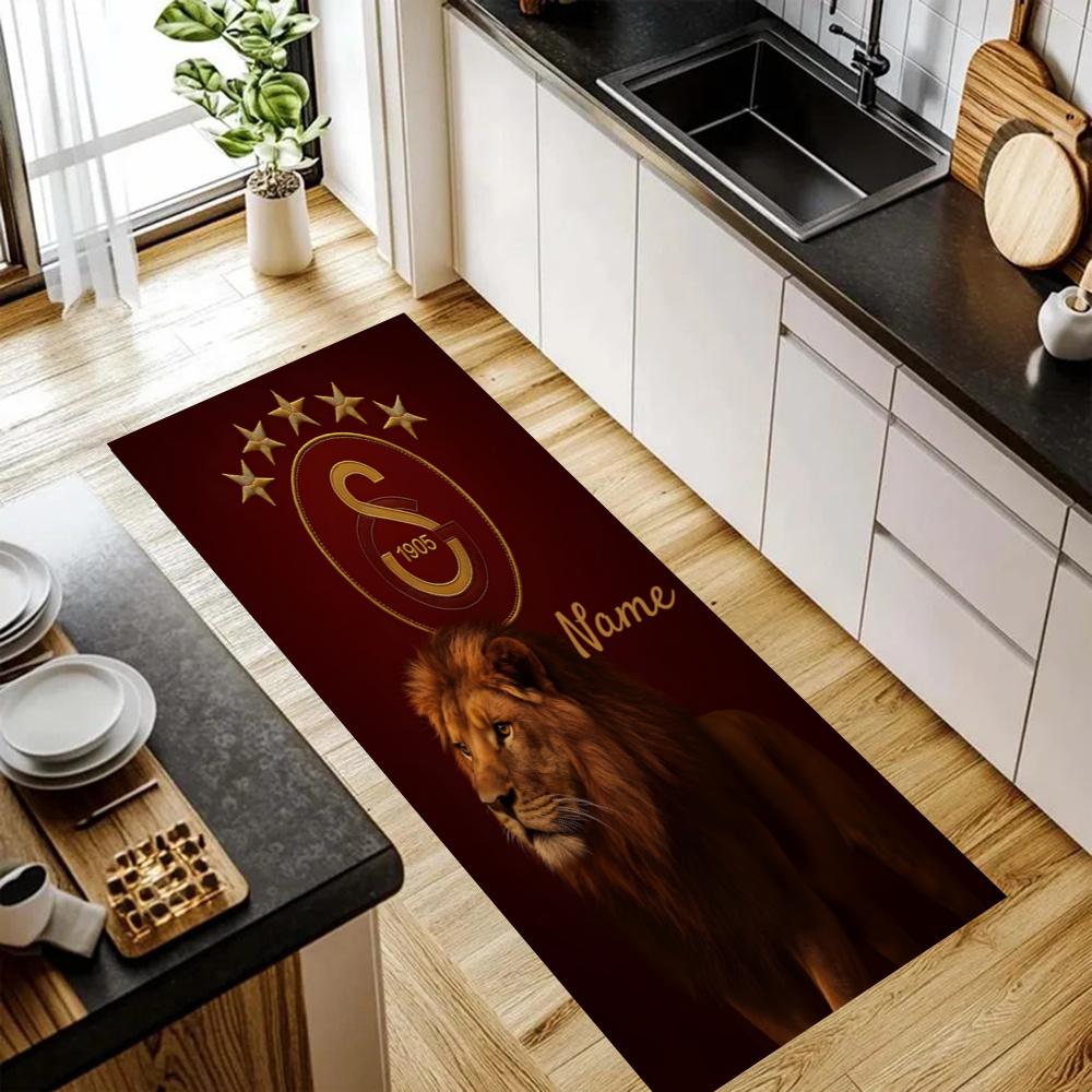 Galatasaray Pride Loyalty Customize Your Name Kitchen Rug Runner Rug Laundry Mat Hallway Entryway The Best Gift Choice