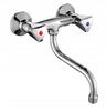 Norm chromová nástěnná kuchyňská baterie