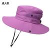Women Large Brim With Leaking Ponytail Quick Drying Bucket Hats Fishermen Caps Outdoor Casual Cap Women Sunscreen Hat