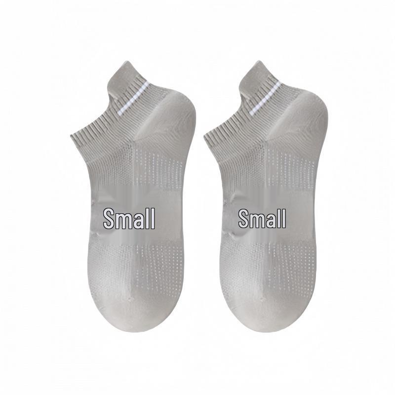 Men's Anti-Odor Cotton Marathon Running Socks - Breathable, Sweat-Absorbent, Perfect for Spring & Autumn.