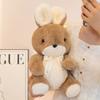 Cuddly Dog Bear Rabbit Plush Toy Soft Kawaii Puppy Bunny Doll Kids Toy Cartoon Animal Girls Children Birthday Christmas Gift