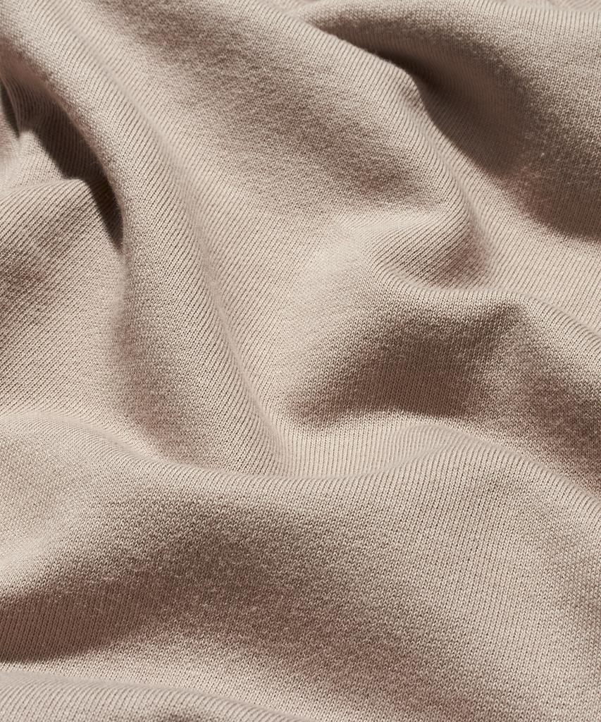 SELFISH S233Hd02 (Half Zip Sweatshirt) (Beige)