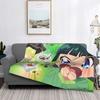 The Apothecary Diaries Maomao Plush Blanket Cartoon Anime Awesome Throw Blankets for Home 125*100cm Bedspread