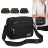 Rectangle Men Crossbody Bags Black Brown Blue Green Boy Messenger Bags Casual Shoulder Bag Travel