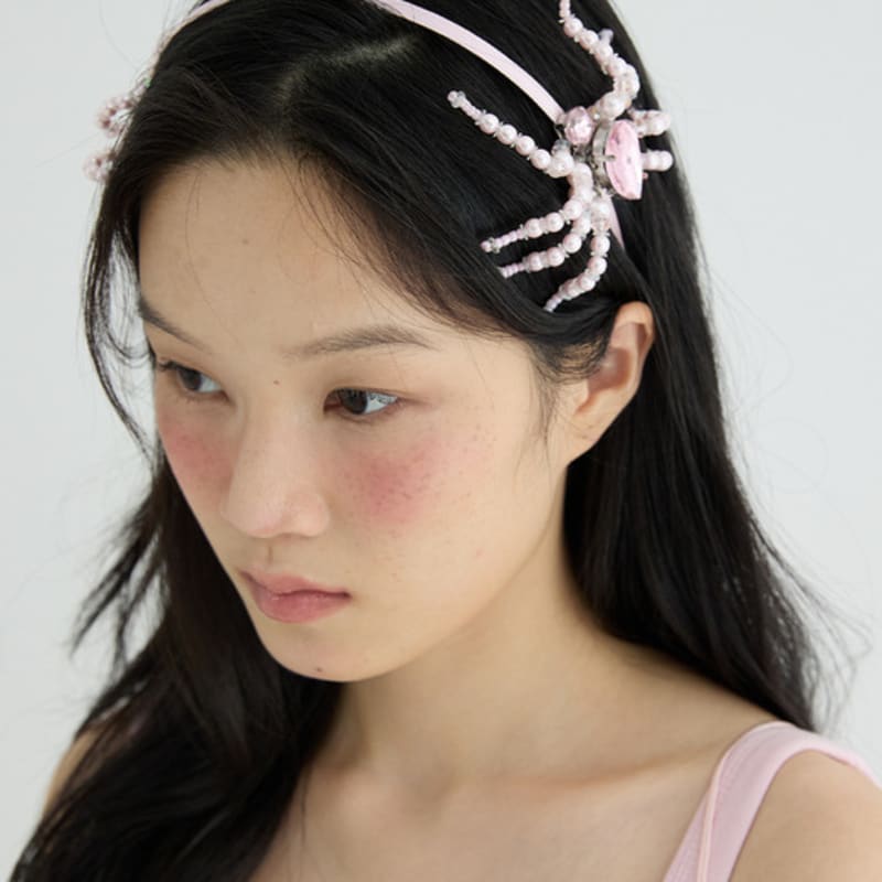 LOVUEE Tarantula Headband Pink