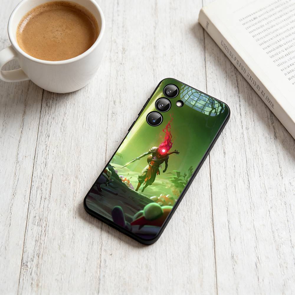 

D-Dead Cells Phone Case Black Silicone Soft For Samsung Galaxy A73,A72,A71,A70,A53,A52,A51 Samsung a12