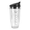 Cup  Lid Blender Part Kit for NINJA 900W 1000W Blender Accessory Replacement (24OZ)