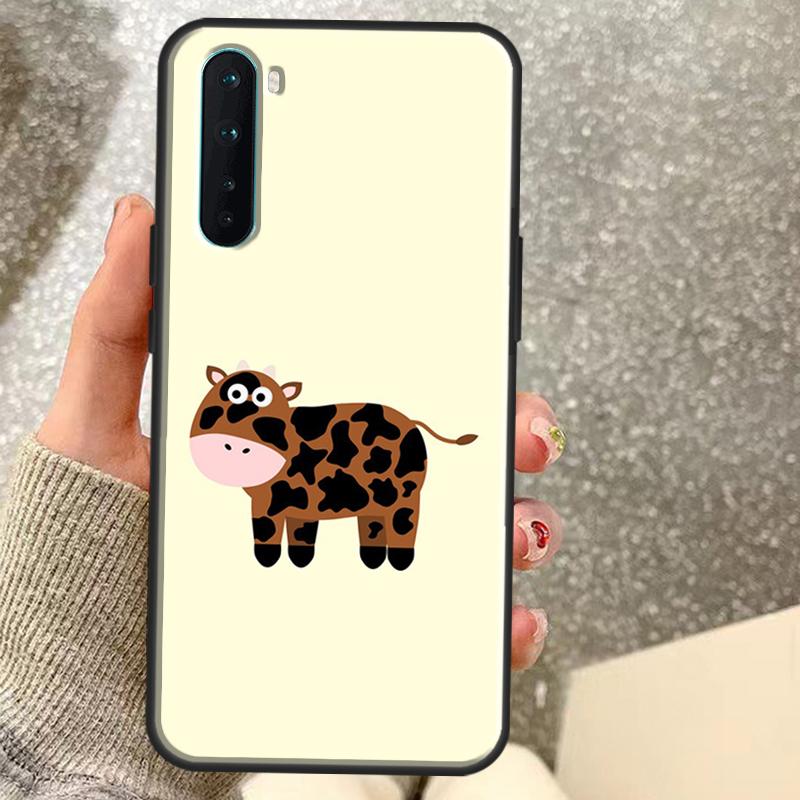 

Мультяшный Милый Чехол с Пятнышками Коровы Для OnePlus 15 15R 13 13R 13T 12 12R 11 10 10R 10T 8T Nord CE 5 4 2 3 Lite N20 N30 Чехол OnePlus Nord 3