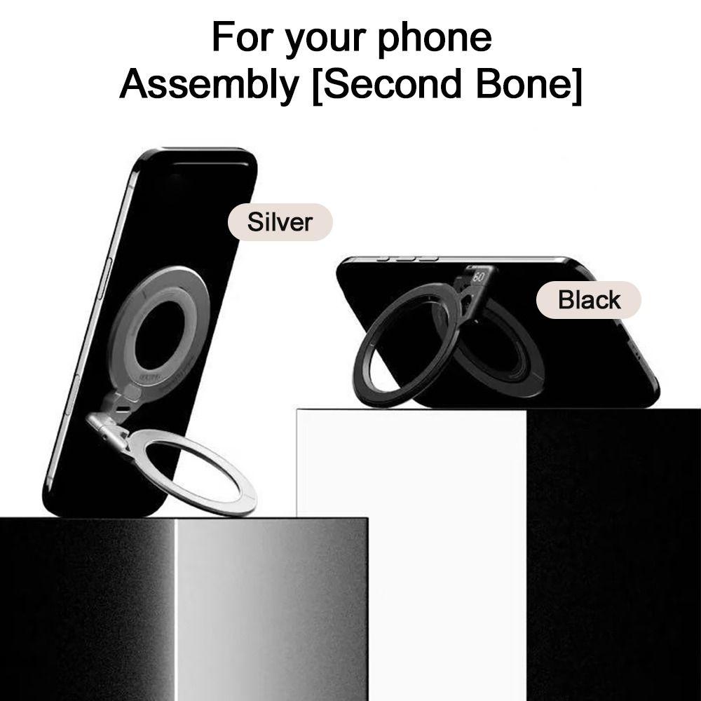 Adjustable Cell Phone Holder Foldable Magnetic Stand New Desktop Stand for Laptop Attachment