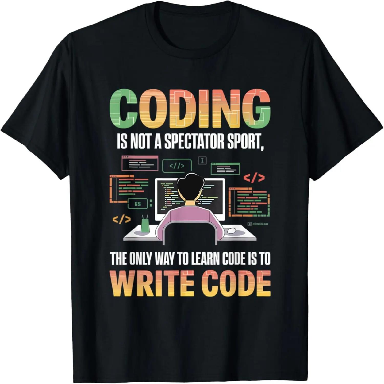 Funny Cat Work On Computers wearing glasses Computer Nerd T-Shirt XXXXXL разноцветный