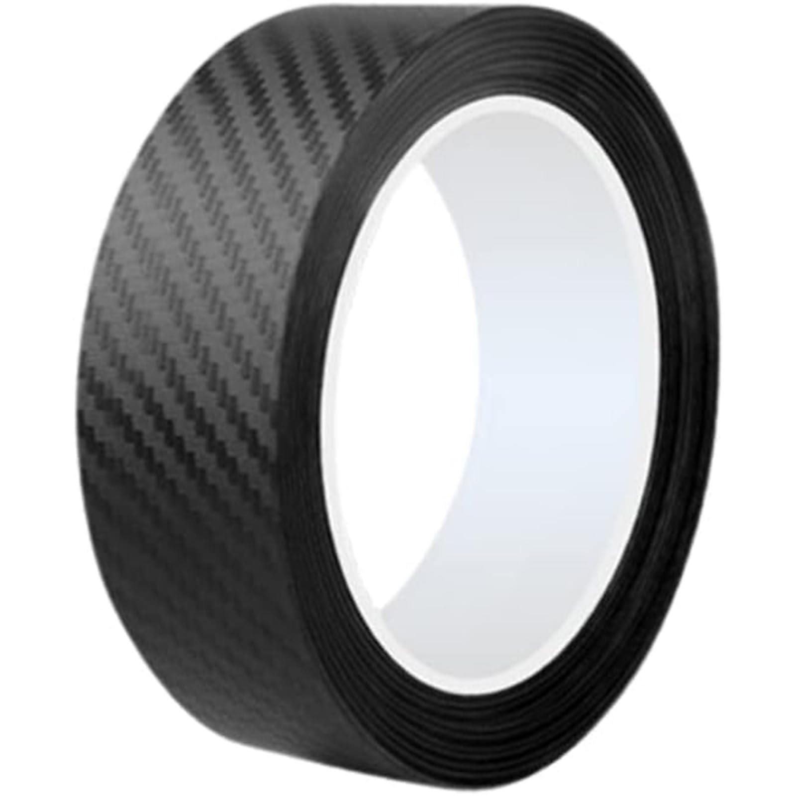 

Alpha Depot Black Matte Anti Scratch Door Edge Molding Carbon Style Car Protection Film (Width 5cm, Length 5m) Width 5cm, length 5m