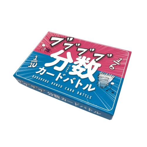 [Developed by Parents and Children! An Educational Math Game To Prevent Fraction Allergies] Bubububu Fraction Card Battle (ages 6 and Up / 2-player Ga