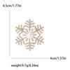 Rhinestone Snowflake Brooch for Women Unisex Pearl Flower Pins Banquet Party Backpack Gifts Jewelry Accessories