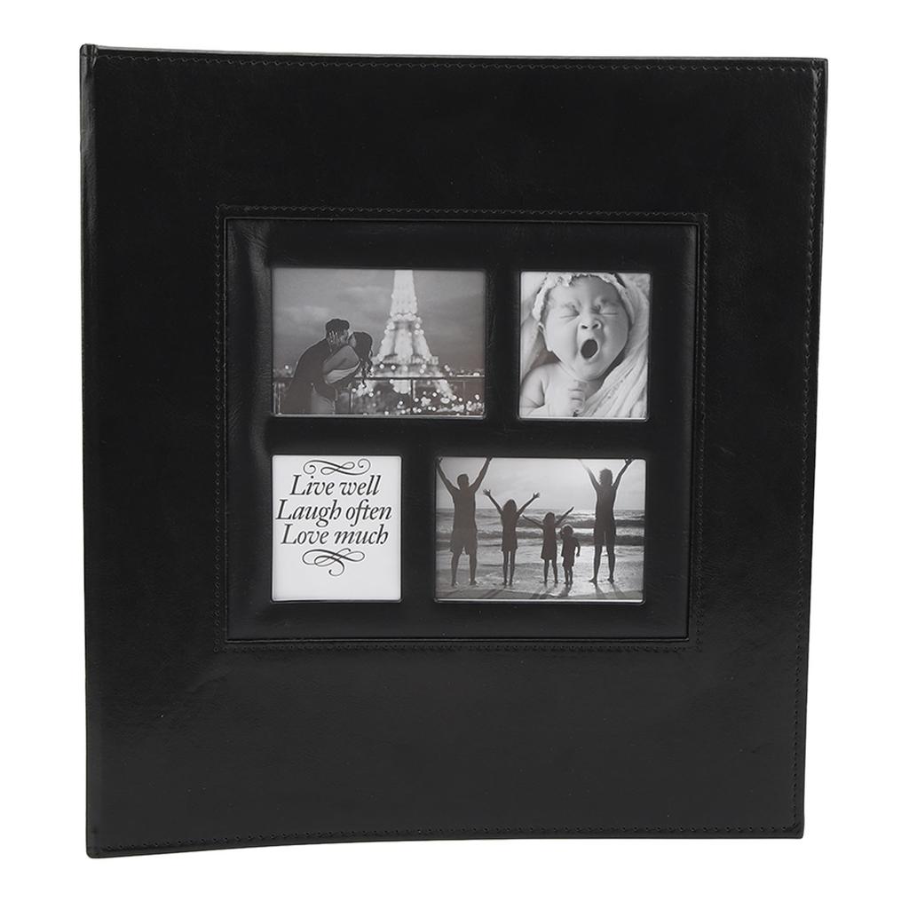 600 Pockets Photo Album 6 Inch Easy To Clean PU Leather Photo Album Picture Album for Photo Storage