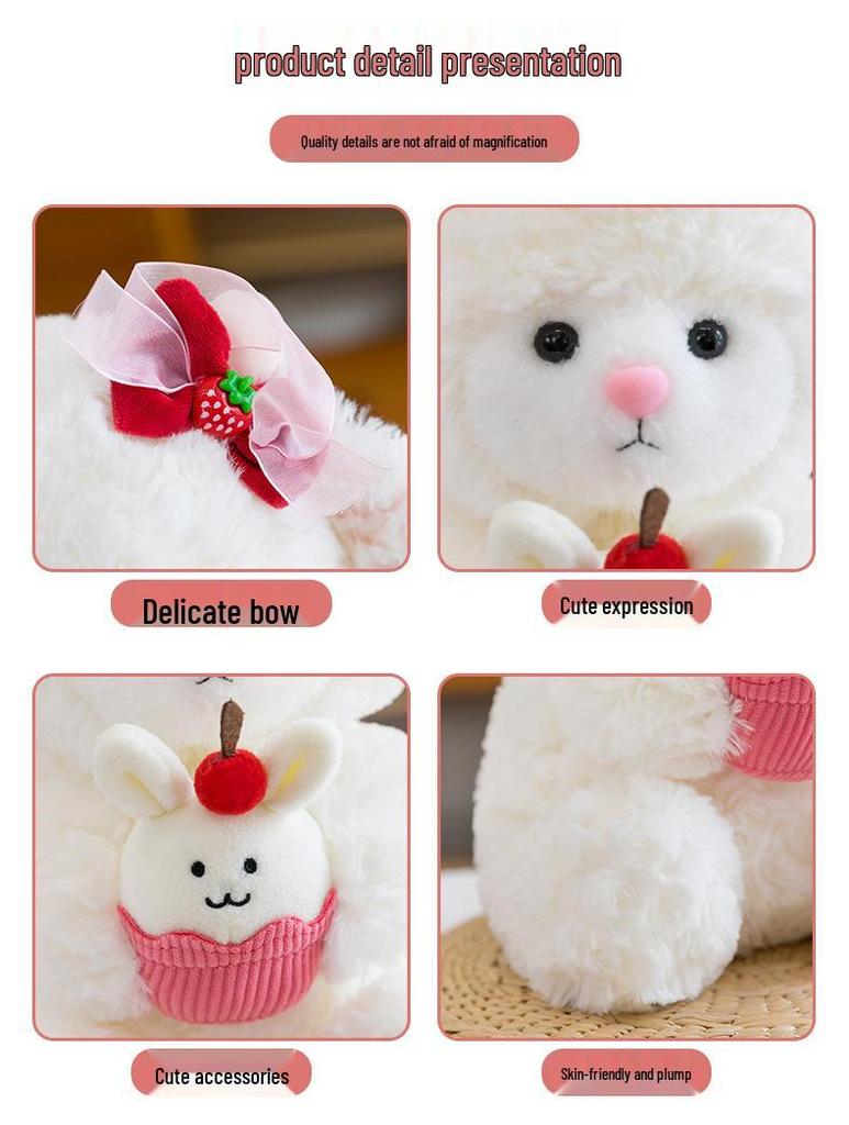 Cozy Lamb Plush Toy - Adorable Sheep Doll for Children's Day Gift