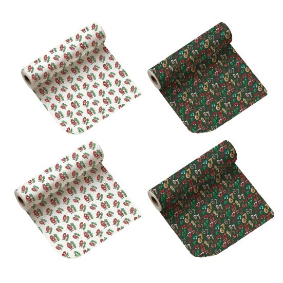67 Wrapping Paper Christmas Gift Wrap Paper for Kids Holiday Wrapping Roll for Birthday