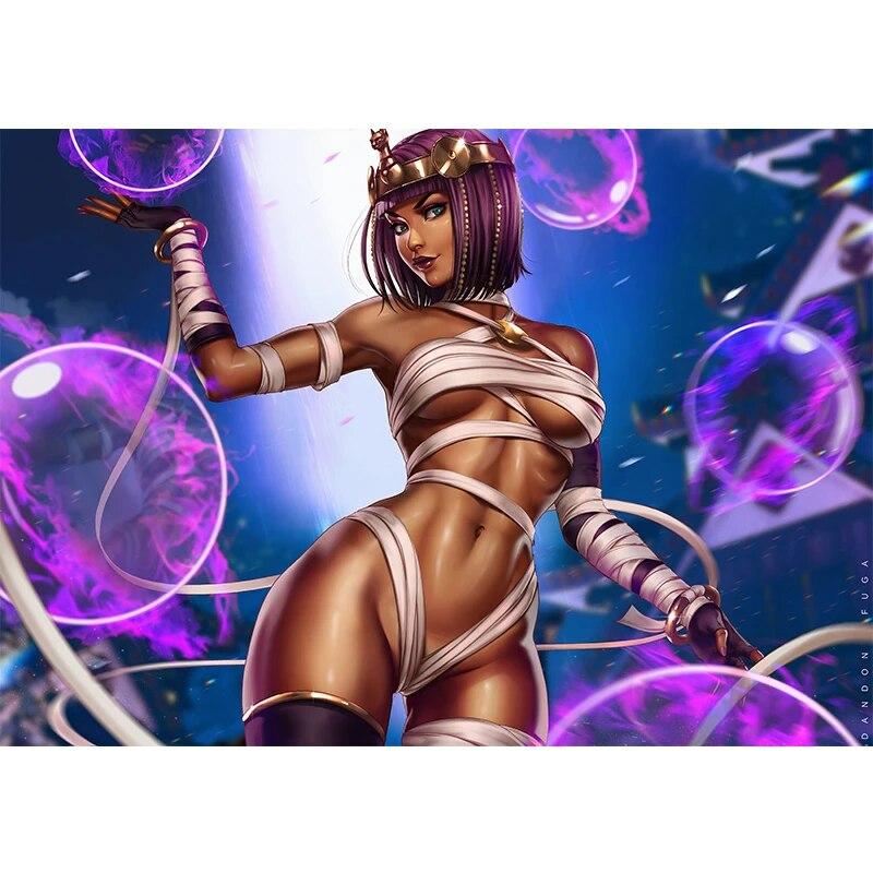 Print Canvas Anime One Piece Nami Offing Sexy Girl Art Living Room Bedroom Home Art Wall Picture