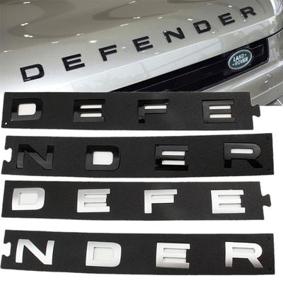 1 buc Insignă DEFENDER Litere 3D ABS Negru Autocolante Decalcomanii Capotă Față Mașină Pentru Emblema Defender Accesorii
