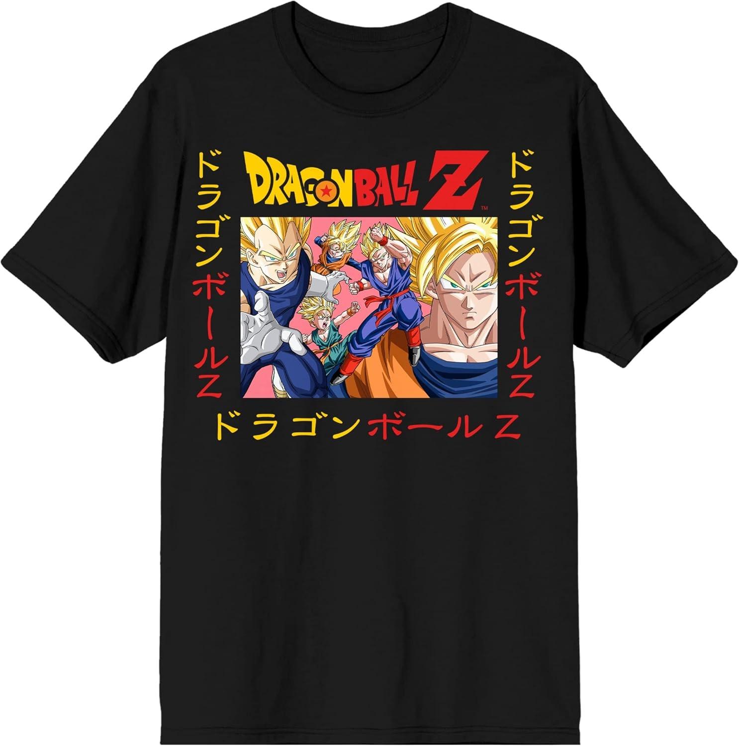 bioworld Dragon Ball Z Tee Dragon Ball Z Apparel Dragon Ball Z Shirt - Dragon Ball Z Tshirt Dragon Ball Z Gift-Small S