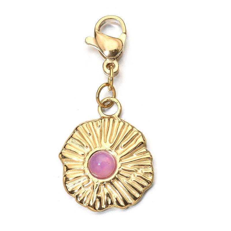 European-American Trendy DIY Temperament Pendant: Stylish Stainless Steel Collarbone Chain