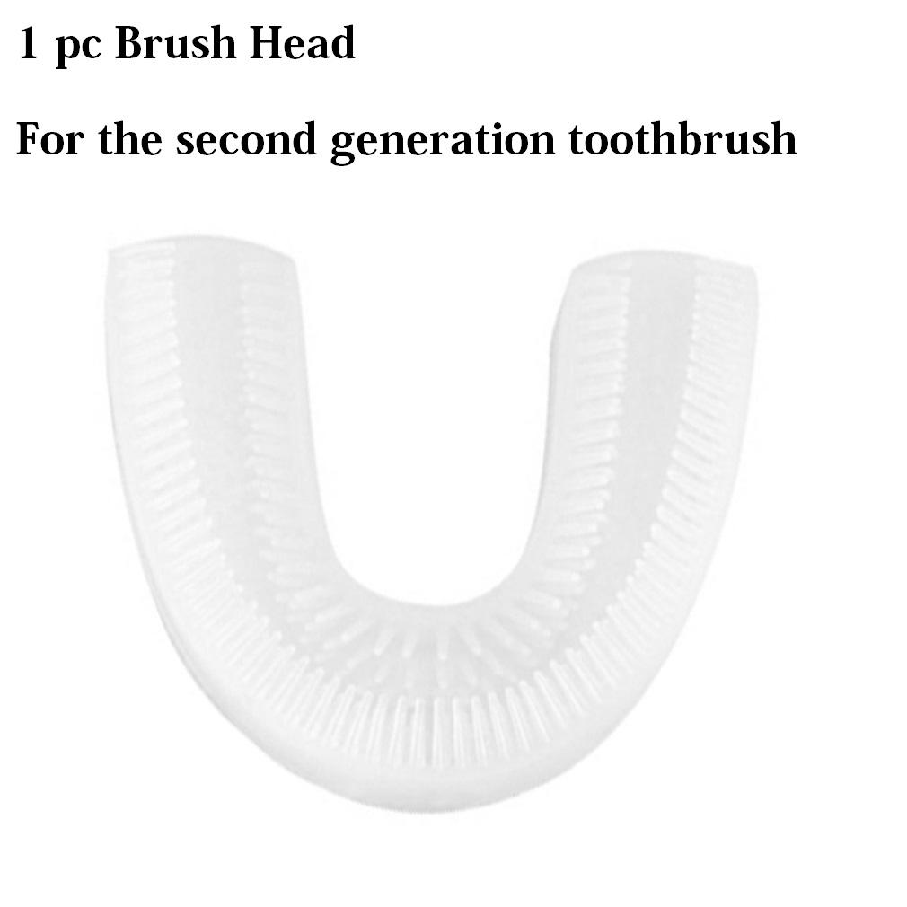 

U-образная автоматическая ленивая звуковая электрическая зубная щетка с обзором 360 градусов, инструмент для отбеливания зубов холодным синим светом, ультразвуковая щетка для чистки зубов