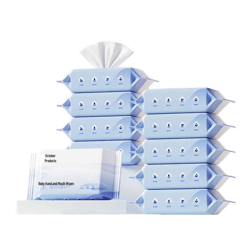 October Crystal Baby Hand & Mouth Wet Wipes
