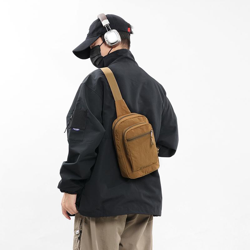 Women's Shoulder Bag Men's Water-repellent Mobile Phone Chest Bag Outdoor Sports Crossbody Bag Waist Bag