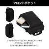 Metrex Shoulder Bag 4L Vertical Lightweight Casual 19111 Black [Ace Gene]