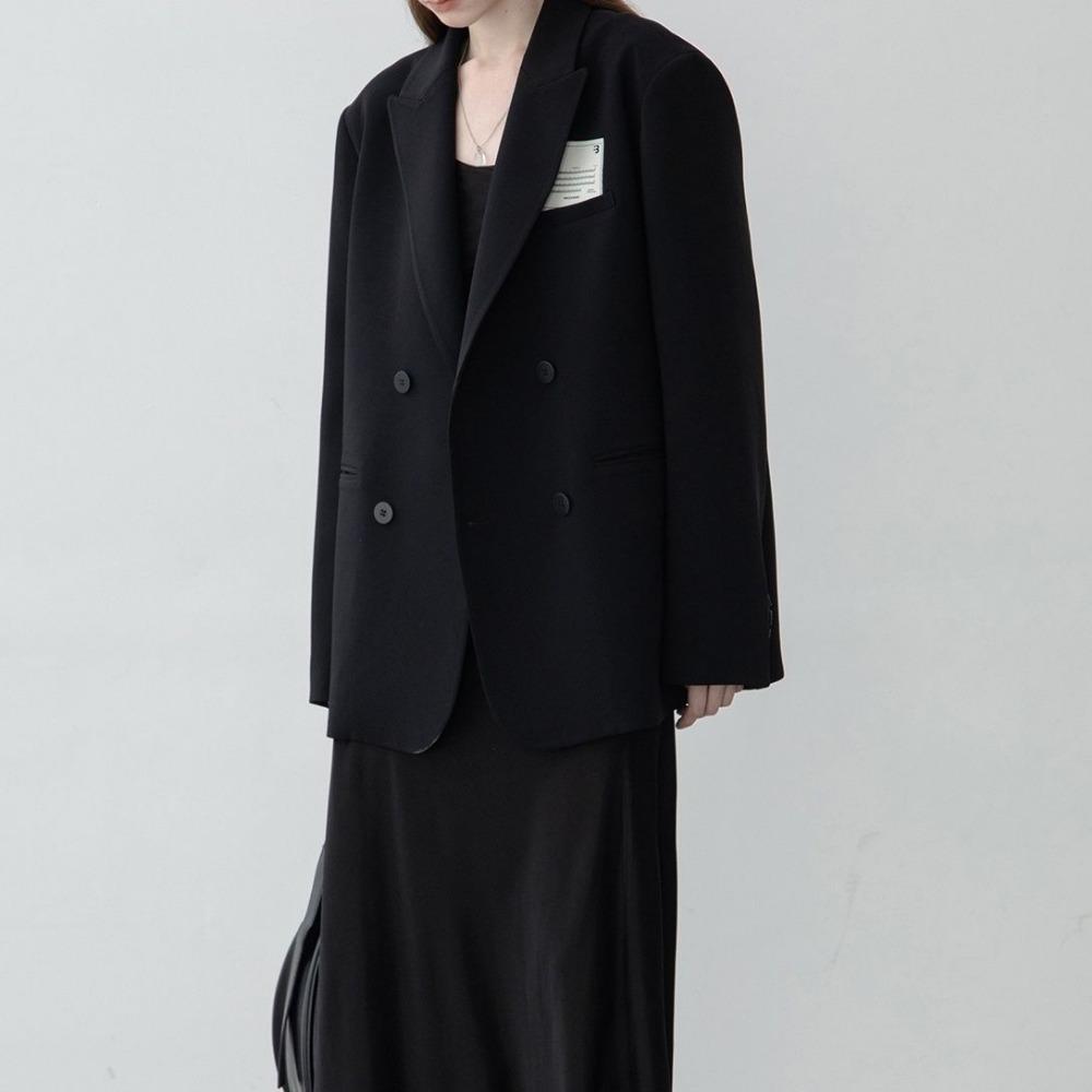 Stylish Korean Loose Oversize Suit Jacket Women's High-end Korean Loose School Uniform Top Trend