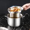 Grease Container 2L Stainless Steel Oil Storage Pot Bacon Grease Container With Strainer for Frying Baking Roasting Meal Prep