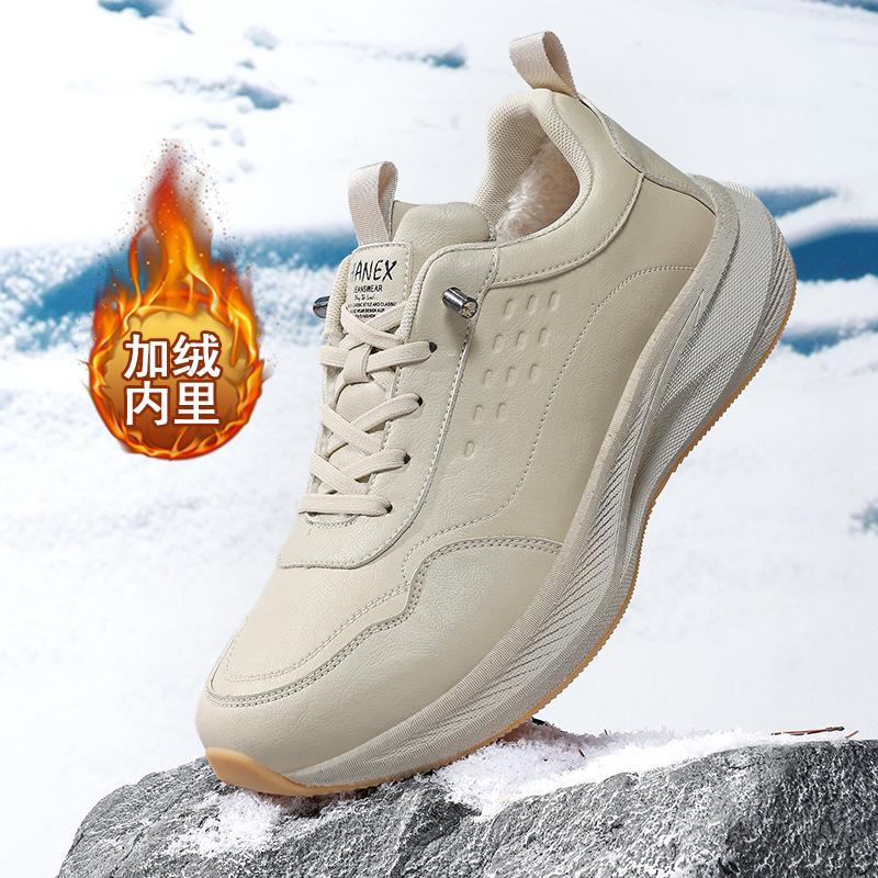 2026 Winter New Men Sneakers Comfortable Thermal Running Shoes Wear-Resisting Jogging Sneakers Men Non Slip Outdoor Sport Shoes