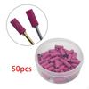 50 Count Mini Sanding Bands for Nail Polish Removal Tool with 3.1mm Fit