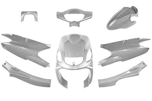 

Bike Parts Center Grand Axis 100 Оригинальный внешний комплект из 8 предметов, серебристый серебристый кожух, окрашенный Yamaha Grand Axis 3063 SB01J/SB06J серебряный