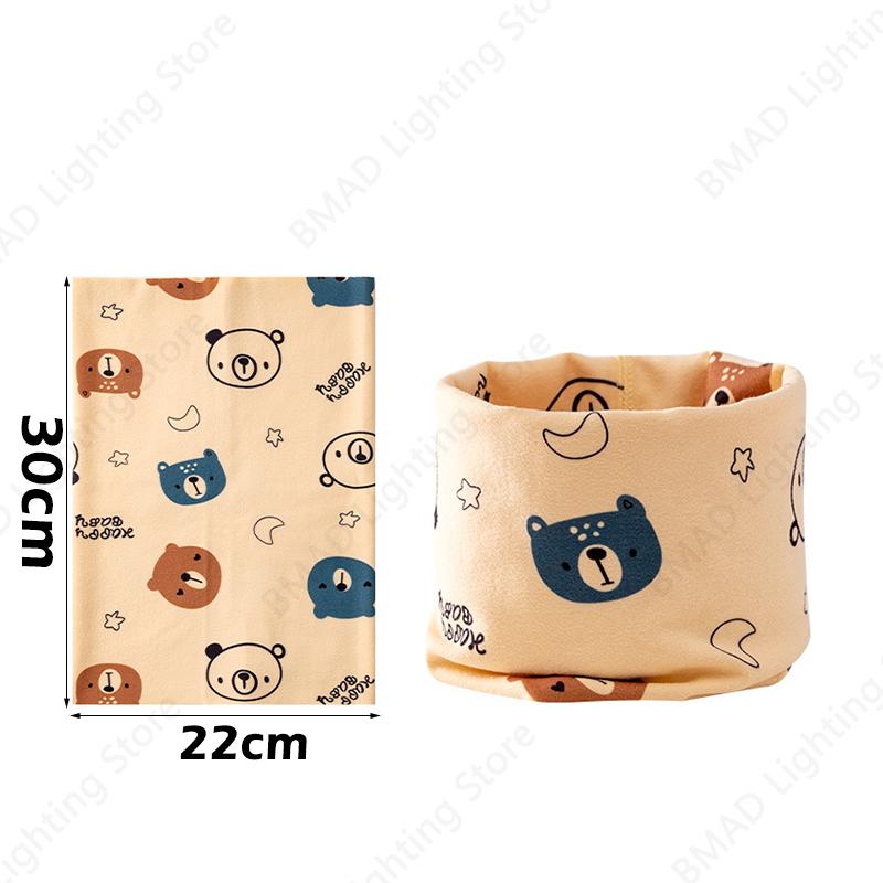 Winter Kids Scarf Cotton Children Warmer Neck Scarf Baby Neckerchief Soft Neck Collar Childrens Scarves 0-12 Years