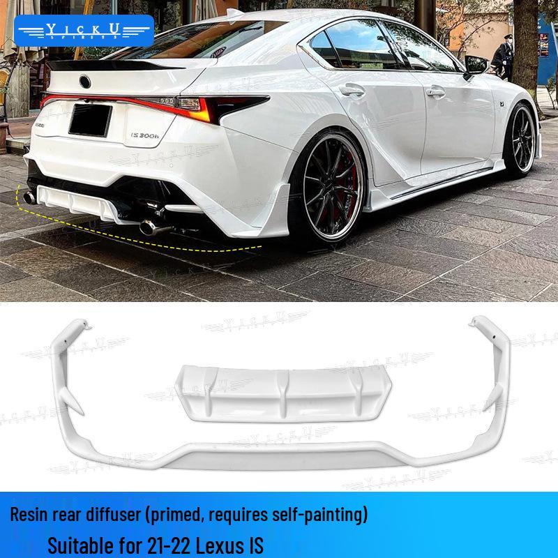 21-22 Lexus IS Carbon Fiber Body Kit: Front Lip, Side Skirts, Wide Fender Flares, Rear Lip, Tail Wing ART.