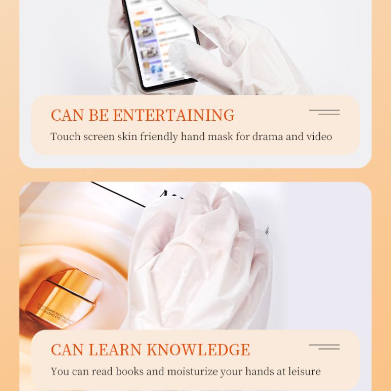 Vitamin C Long Hand Mask SADOER Whitening Moisturizing Soft Long Gloves Care