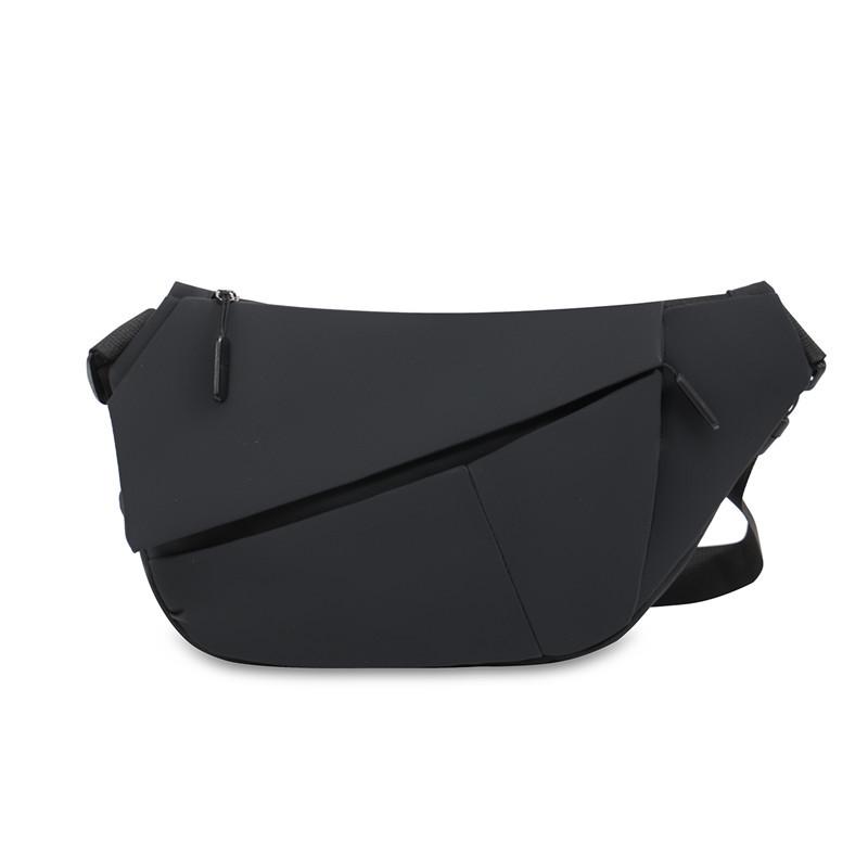 Herren Trendige High-End Crossbody Brusttasche für Freizeit und Outdoor-Radfahren