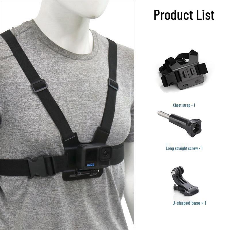 GoPro Chest Strap Phone Holder for First-Person View, Cycling & Live Streaming