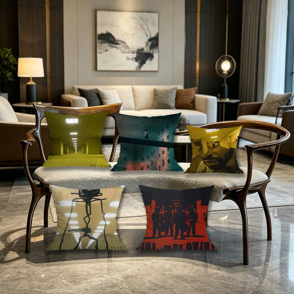 The BBackrooms movie Pillow for Sofa Seat Chair DecorativeModern Home Decor Print Throw Cushion