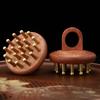 19 Teeth Sandalwood Massager Comb Reduce Puffiness Guasha Scalp Tool  Neck Body Massage