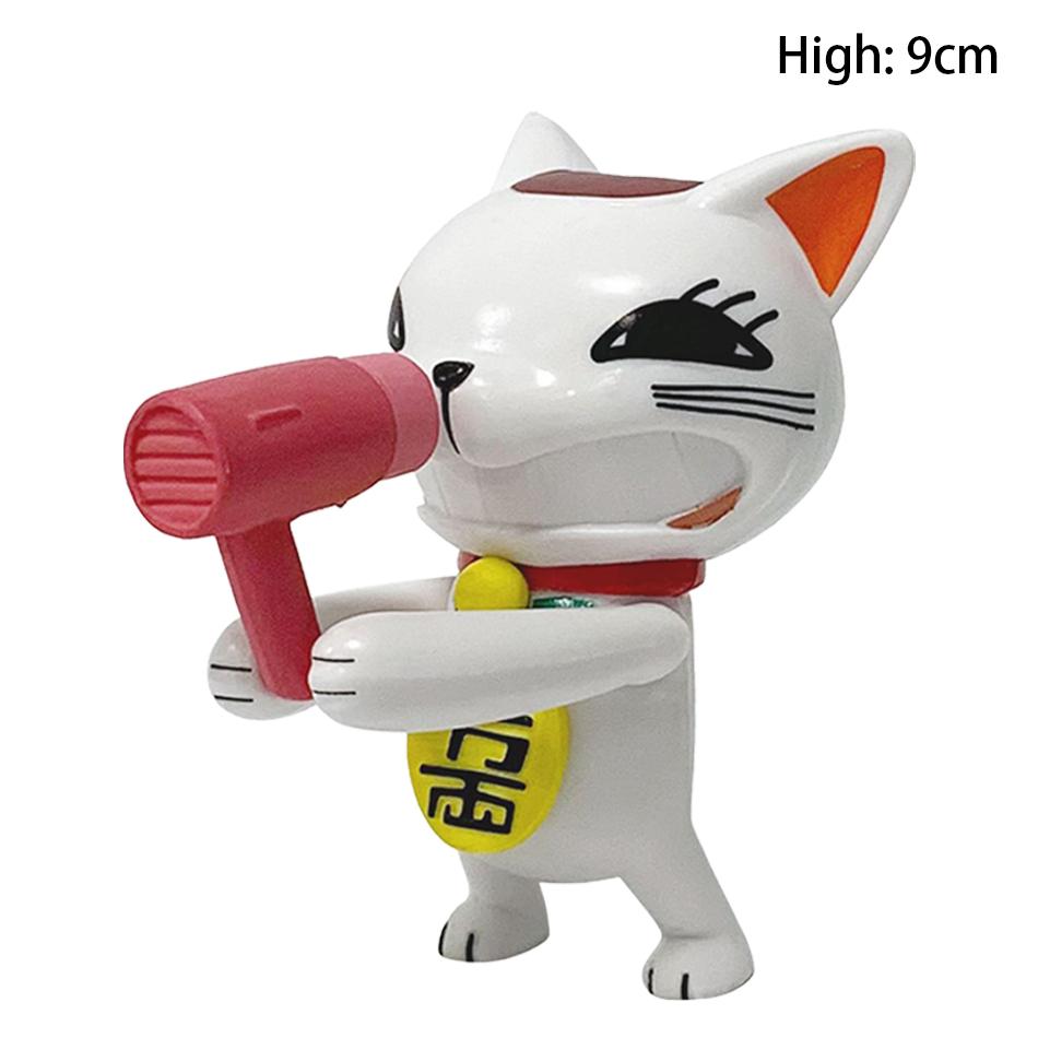 9cm Turbo Granny Figure Anime Dandadan Peripheral Cute Kawaii Cat PVC Action Figure Desktop Decorate Ornament Crafts Gifts Toys